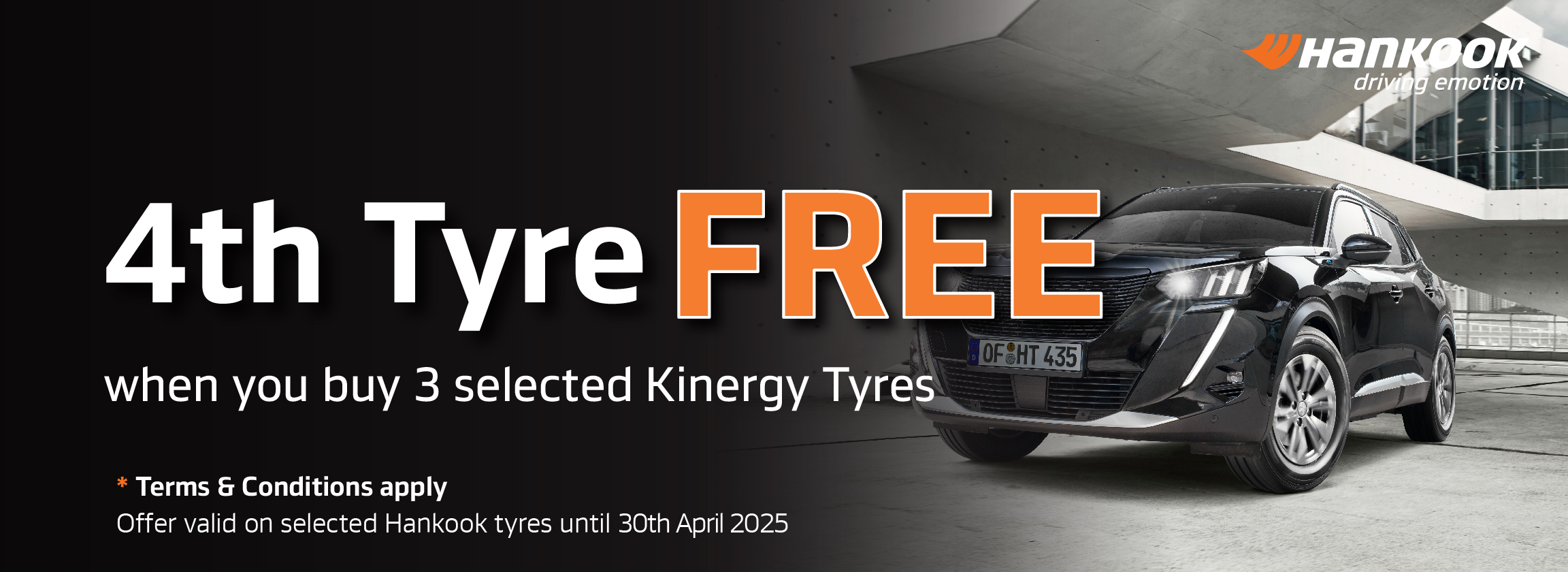 Hankook – Buy 3 Get 1 Free Promotion