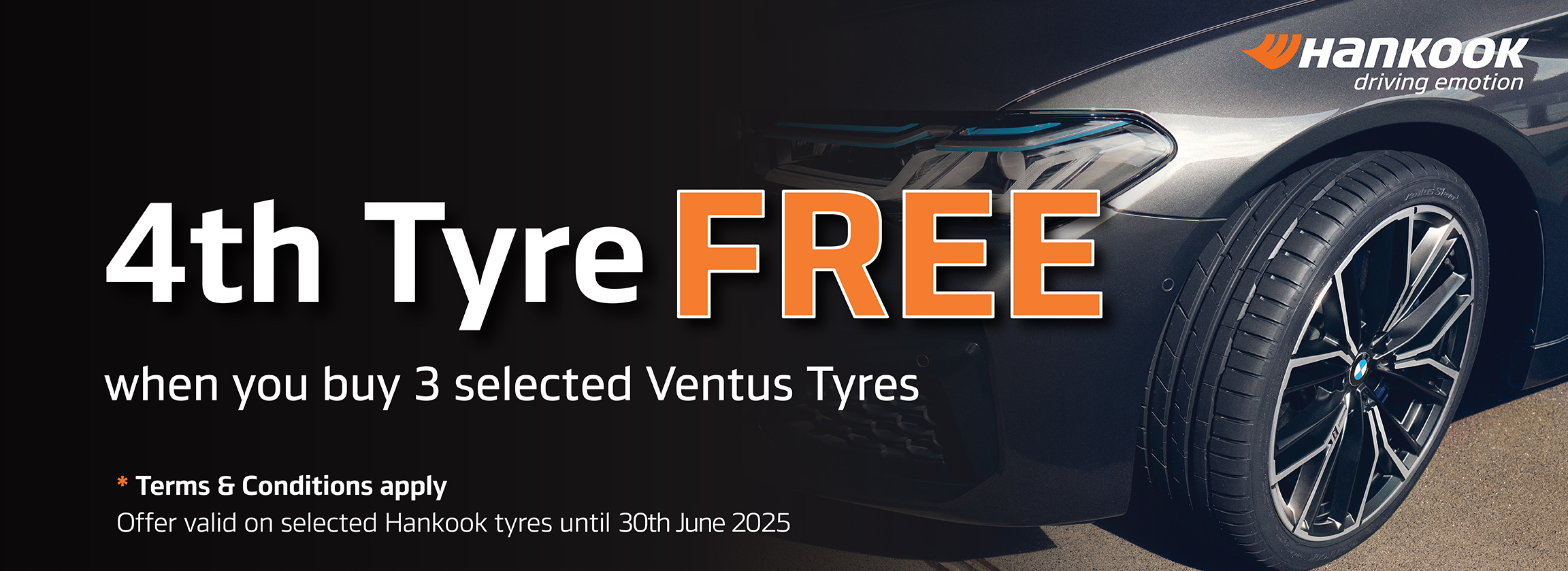 Hankook – Buy 3 Get 1 free Promotion 